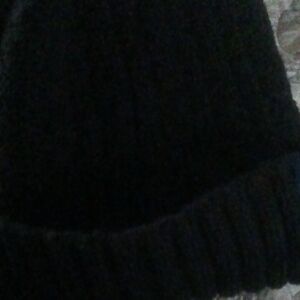 Rainforest Black Knit Beanie
